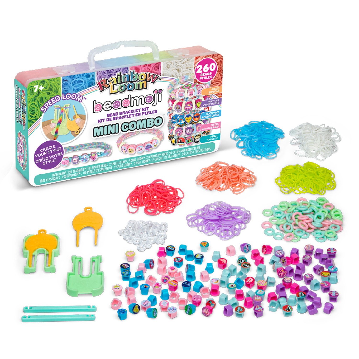 slide 2 of 2, Rainbow Loom Beadmoji Mini Combo, 1 ct