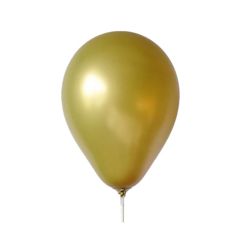 slide 6 of 6, 20ct Confetti Balloon Pack Gold/White - Spritz™, 20 ct