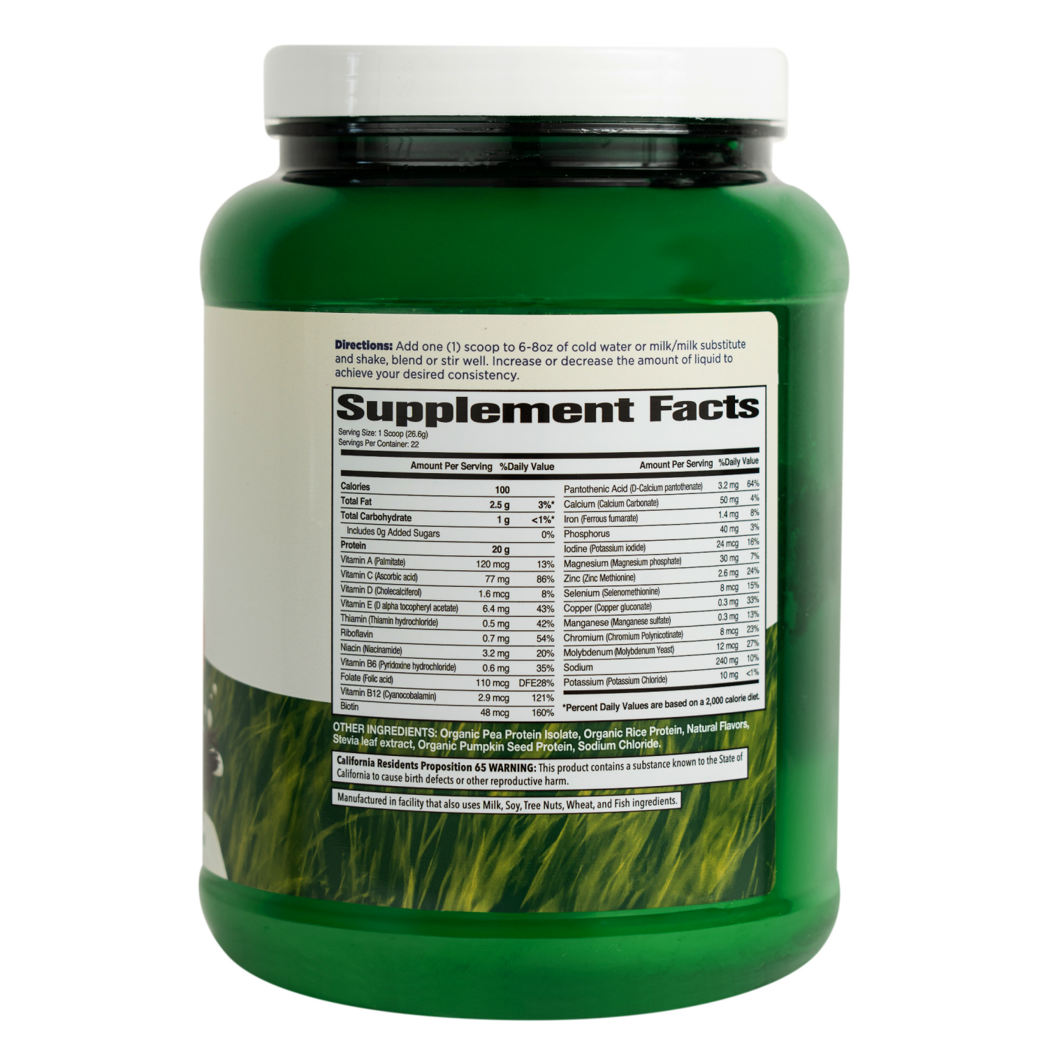 slide 2 of 3, Vitamin Way VITAMIN WHEY Vitamin Way Organic Protein (Creamy Vanilla), 1 lb 4 oz