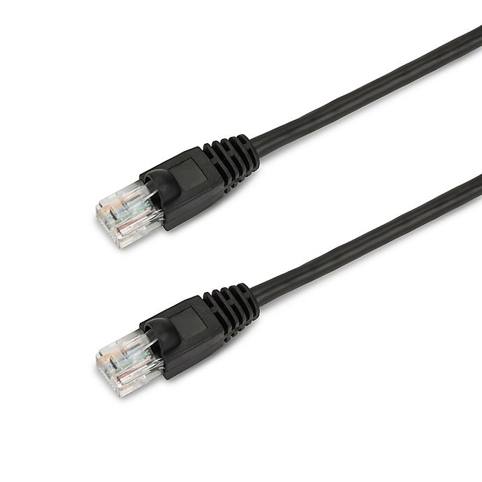slide 1 of 1, iHome Ethernet Cable - Black, 25 ft