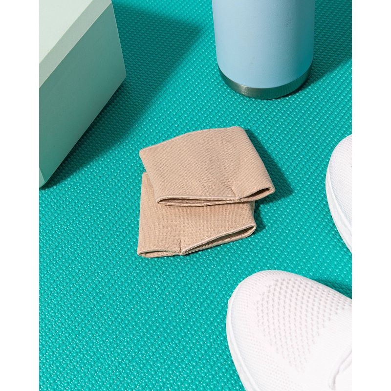 slide 10 of 12, ZenToes Metatarsal Gel Pads for Ball of Foot Pain - Beige - M - 1 Pair, 1 ct