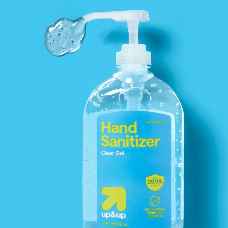 slide 2 of 3, Hand Sanitizer Clear Gel - 32 fl oz - up&up™, 32 fl oz