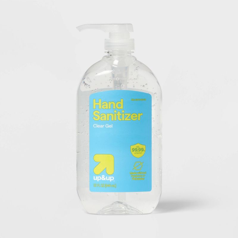 slide 1 of 3, Hand Sanitizer Clear Gel - 32 fl oz - up&up™, 32 fl oz