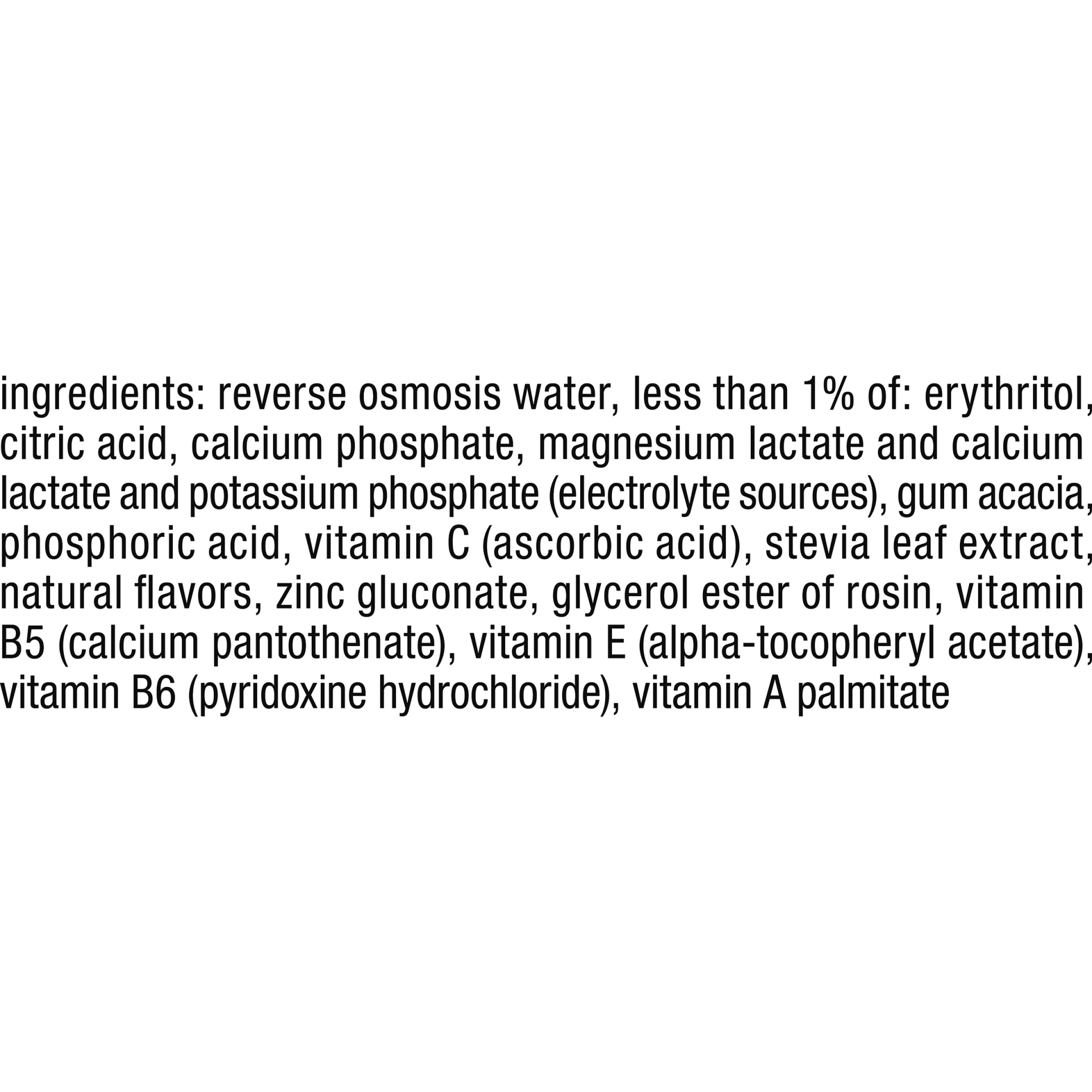 slide 5 of 5, Vitaminwater Zero Sugar Squeezed, Electrolyte Enhanced Water W/ Vitamins, Lemonade Drink, 20 Fl Oz, 20 fl oz