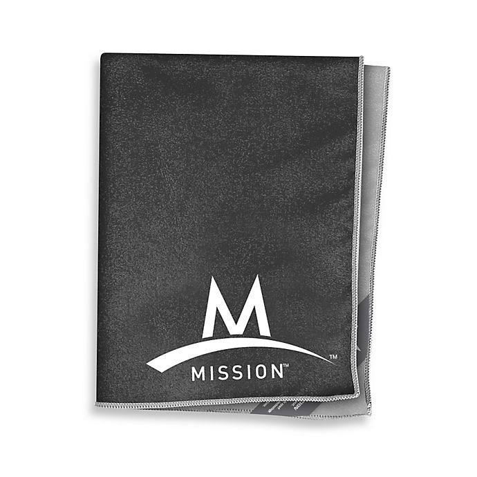 slide 4 of 5, Mission EnduraCool Instant Cooling Towel - Black, 1 ct