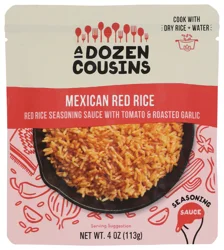A Dozen Cousins Mexican Red Rice Seasoning Sauce - 4oz