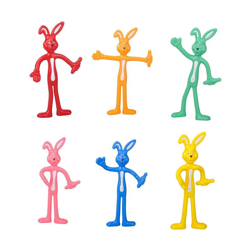 slide 3 of 3, 6ct Party Favor Bendy Animals - Spritz™, 6 ct