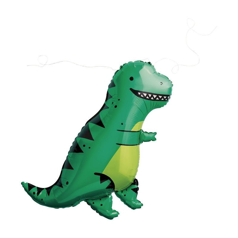 slide 1 of 3, Fossil Friends Dinosaur Foil Balloon - Spritz™, 1 ct