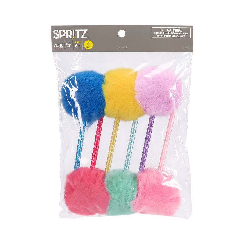 slide 3 of 3, 6ct Puff Party Favor Pens - Spritz™, 6 ct