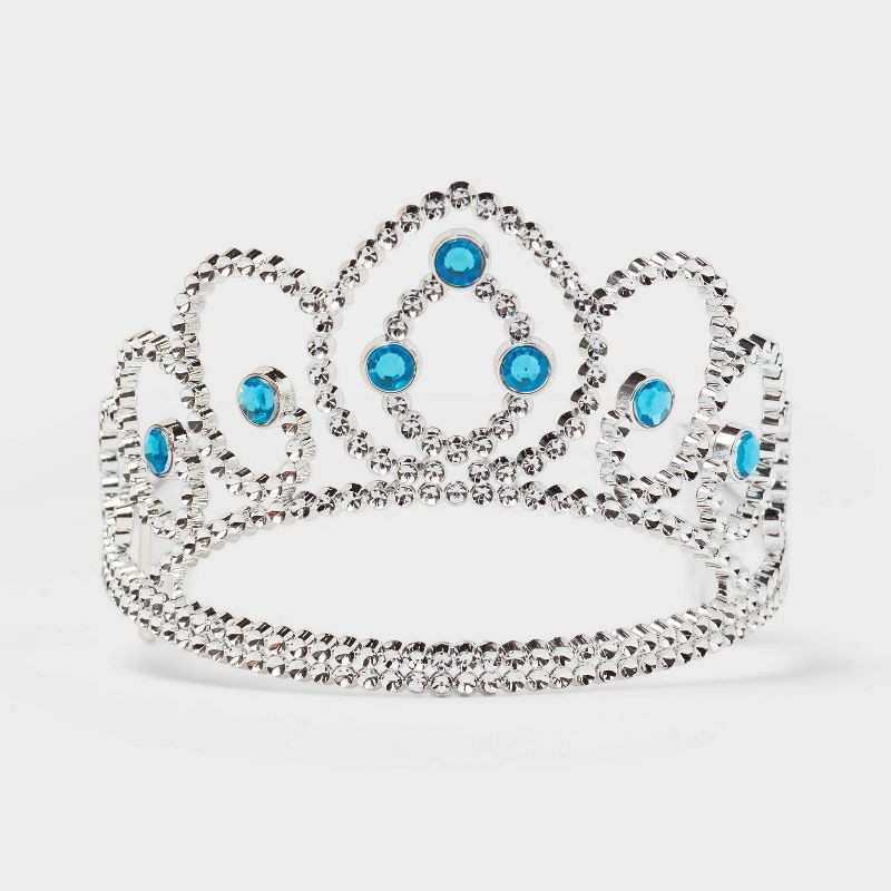 slide 1 of 4, Gem and Star Tiara Party Favor - Spritz™: Princess Theme, Kids Party Supplies, Multicolor, Ages 3+, 1 ct