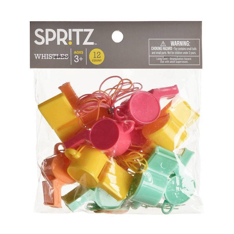 slide 1 of 3, 12ct Party Favor Whistles - Spritz™, 12 ct