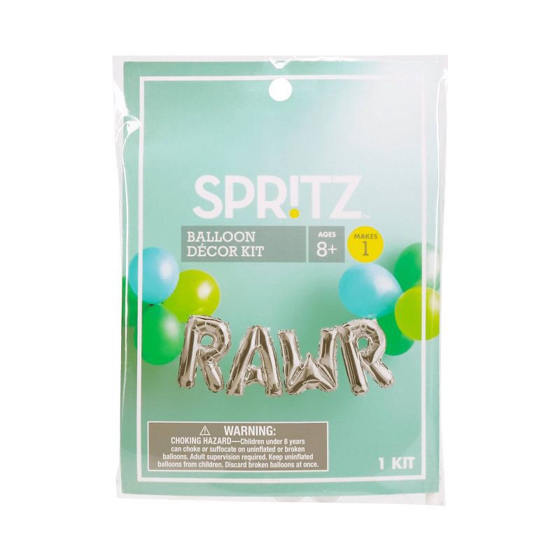 slide 2 of 3, Fossil Friends Dinosaur 'Rawr' Balloon Pack - Spritz™, 1 ct