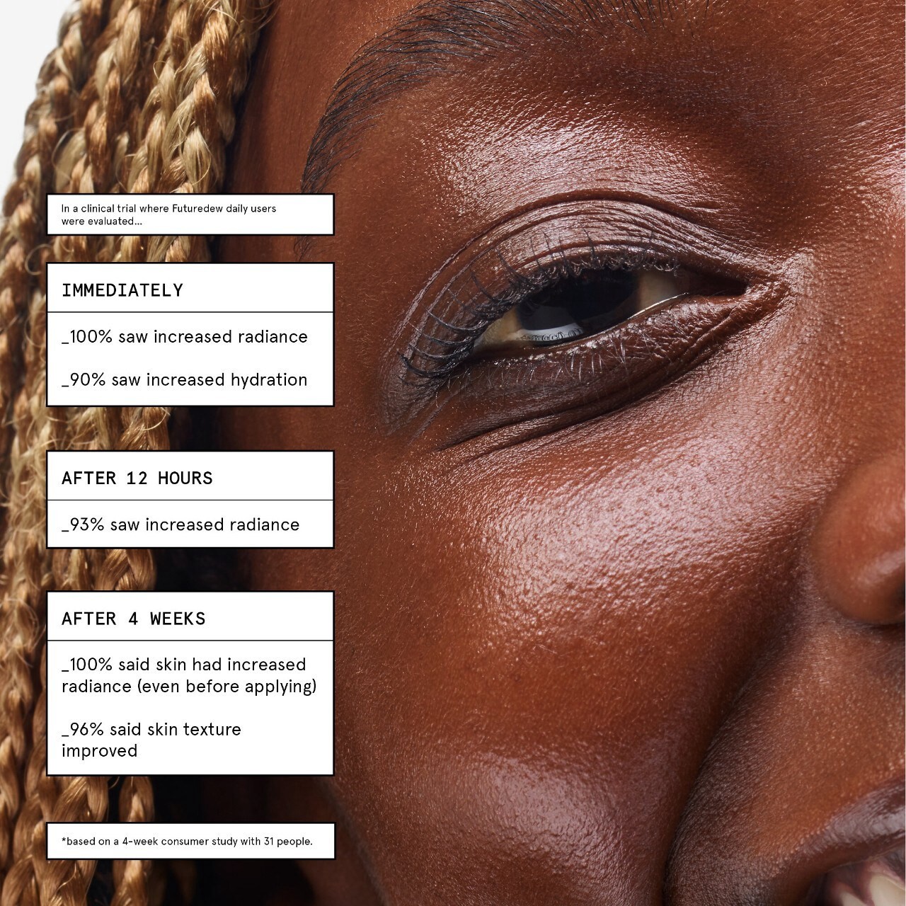slide 6 of 8, Glossier Futuredew Facial Oil-Serum Hybrid 1 oz / 30 mL, 1 oz / 30 ml