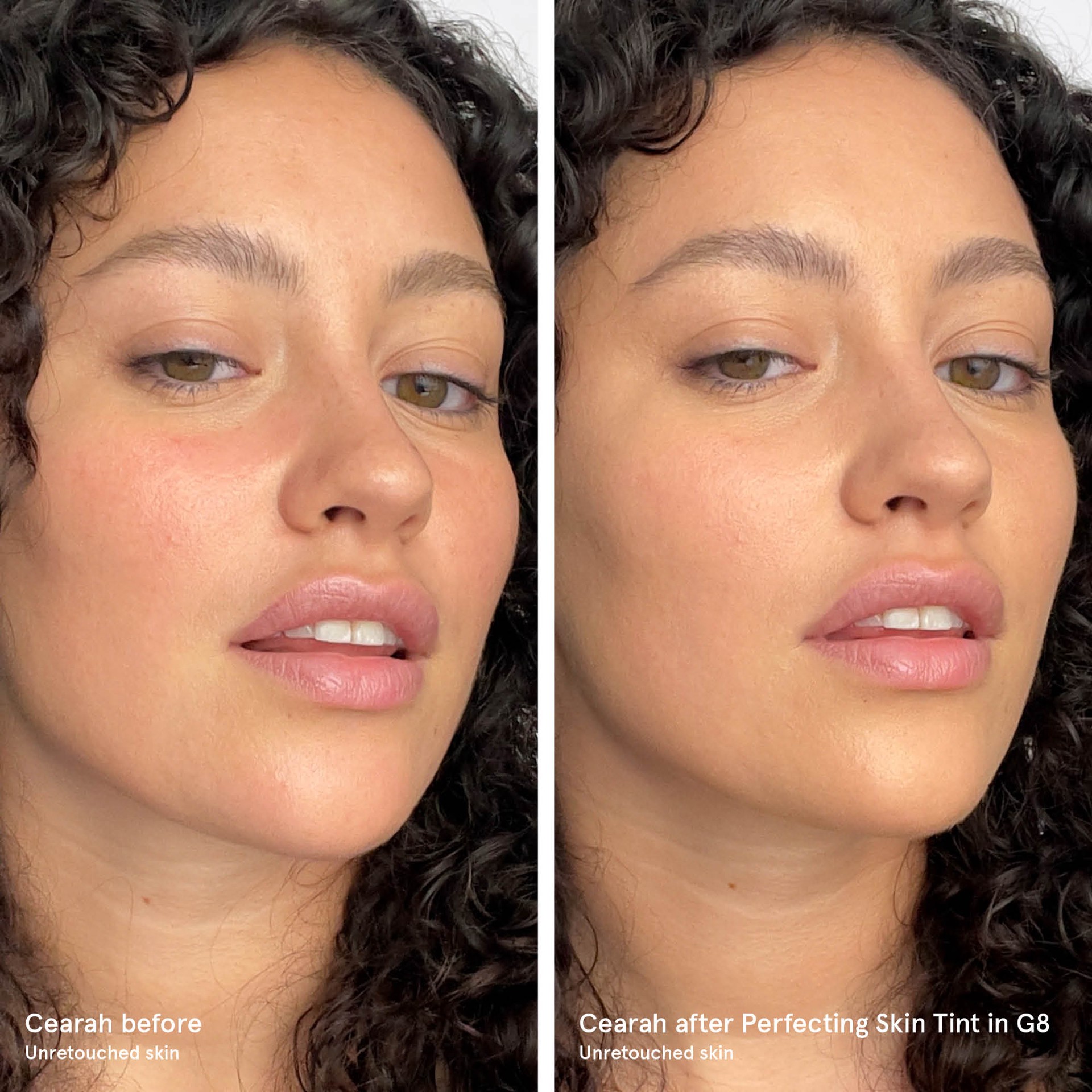 slide 2 of 11, Glossier Perfecting Skin Tint for Dewy Sheer Coverage G10, 1 oz / 30 ml