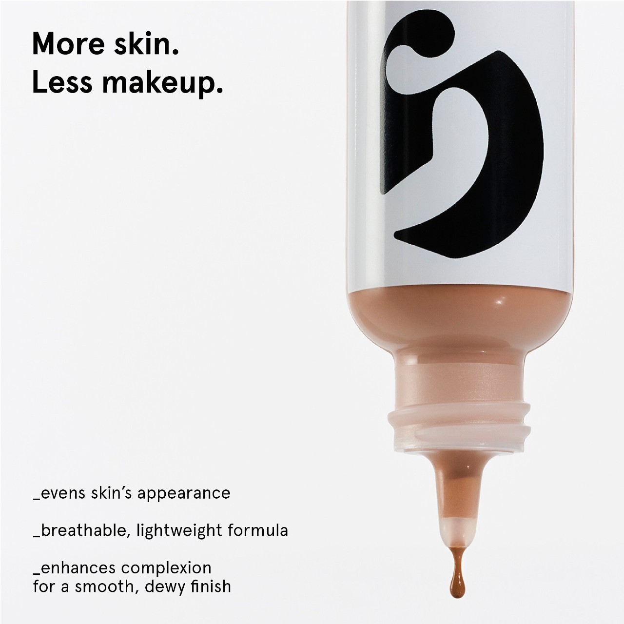 slide 8 of 11, Glossier Perfecting Skin Tint for Dewy Sheer Coverage G10, 1 oz / 30 ml