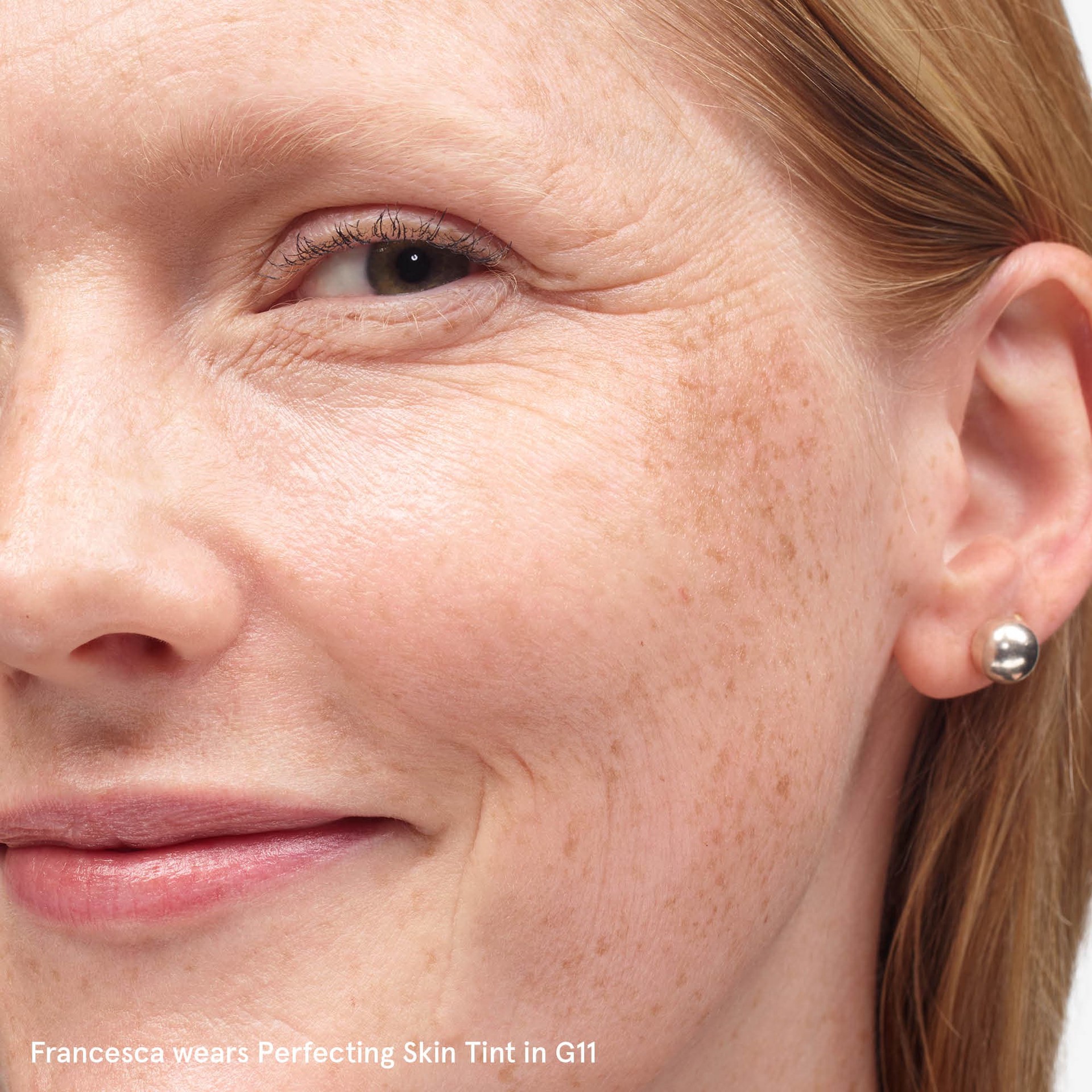 slide 6 of 11, Glossier Perfecting Skin Tint for Dewy Sheer Coverage G11, 1 oz / 30 ml
