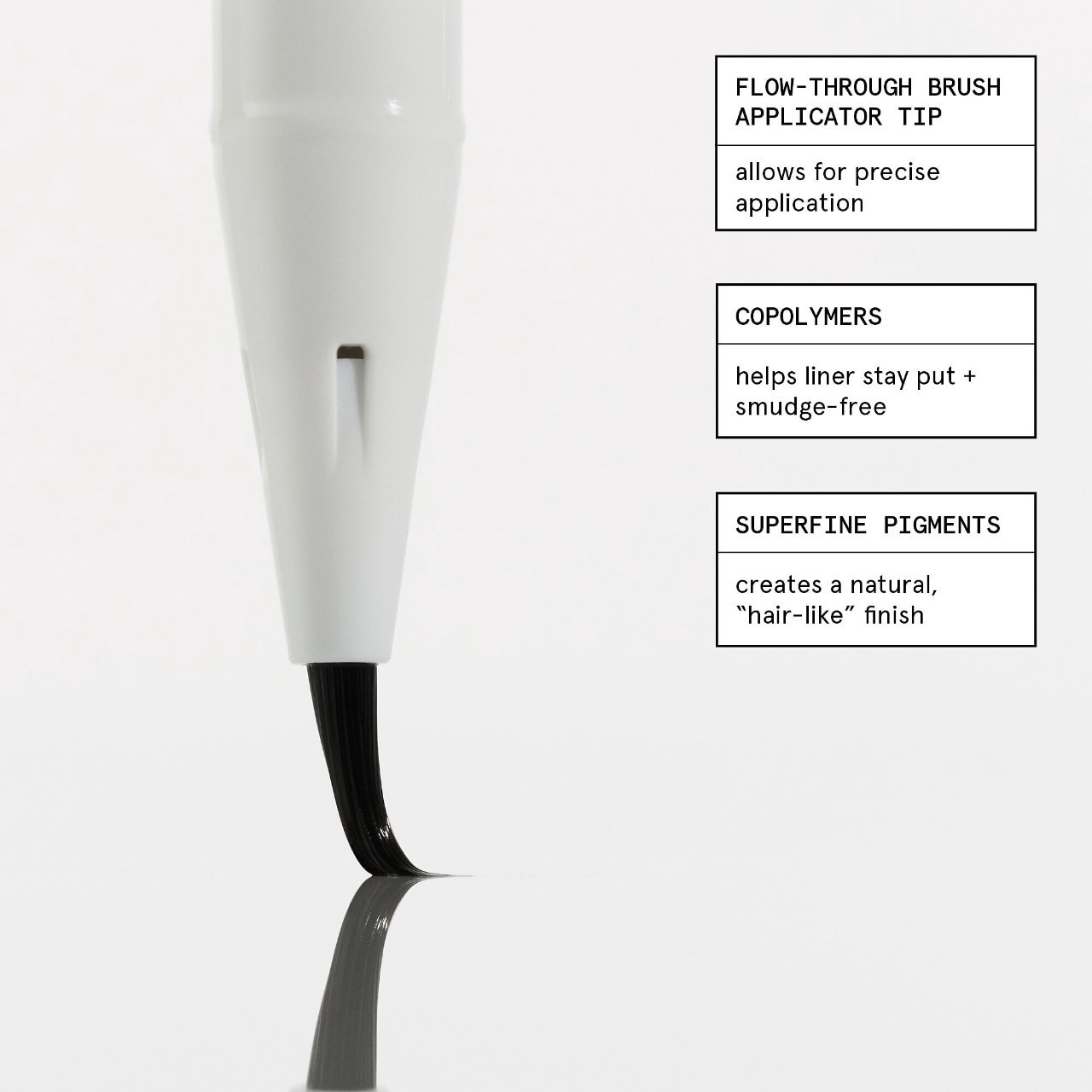 slide 5 of 8, Glossier Brow Flick Microfine Detailing Eyebrow Pen Blond, 0.01 oz / 0.48 ml