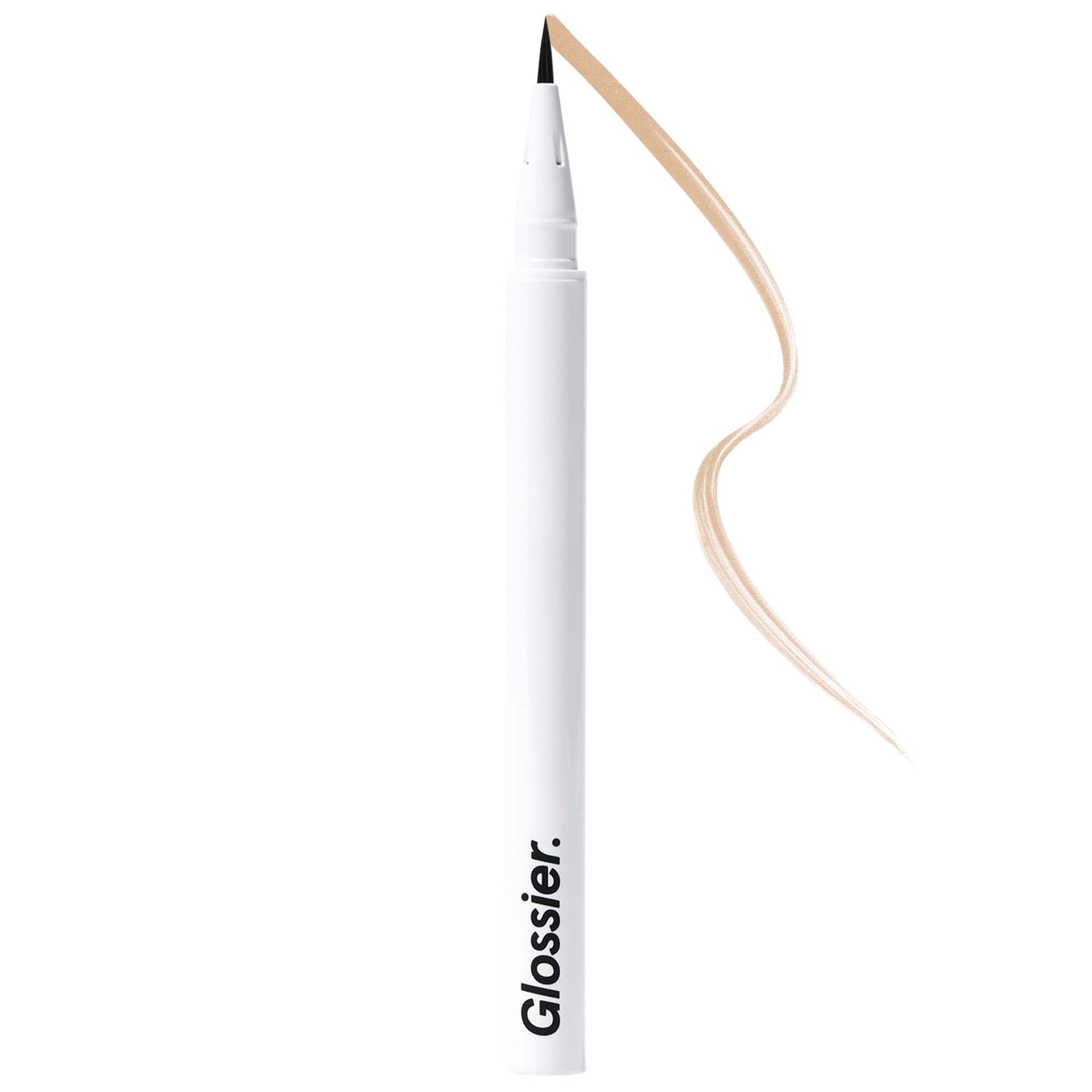 slide 1 of 8, Glossier Brow Flick Microfine Detailing Eyebrow Pen Blond, 0.01 oz / 0.48 ml