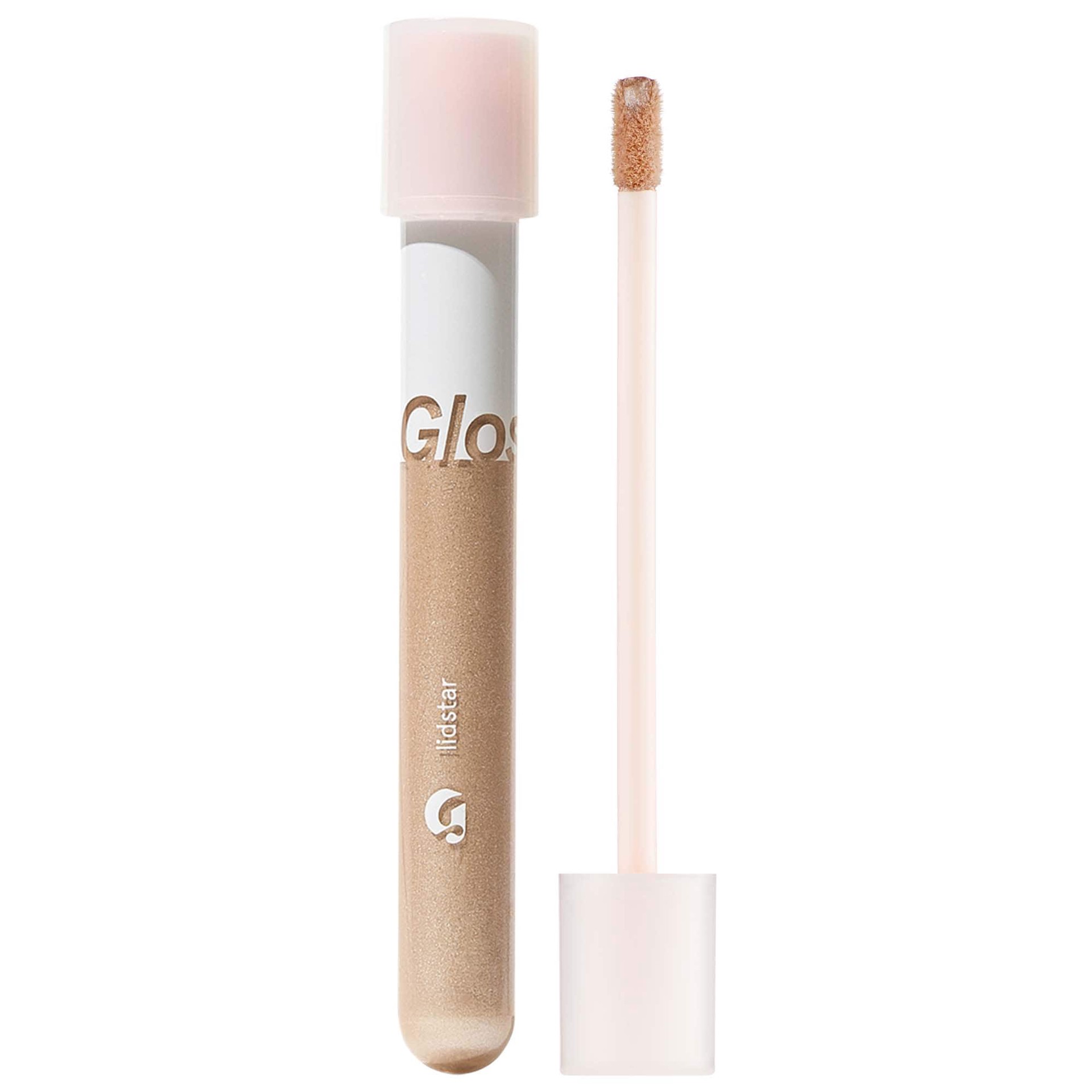 slide 1 of 9, Glossier Lidstar Long-Wearing Shimmer Cream Eyeshadow Moon, 0.15 oz / 4.5 ml