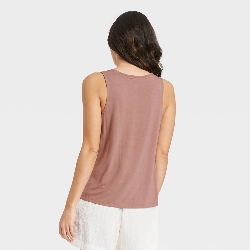 slide 2 of 3, Women's Tank Top - A New Day Tan XS, 1 ct