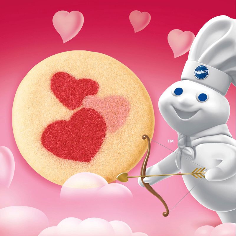 slide 2 of 10, Pillsbury Ready-to-Bake Hearts Shape Sugar Cookie Dough - 9.1oz/20ct, 9.1 oz, 20 ct