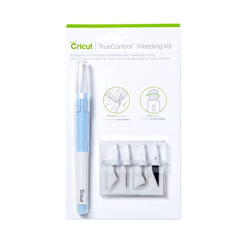 slide 2 of 5, Cricut TrueControl Weeding Kit: Craft Cutting Tools, Manual Metal & Plastic, 5-Piece Accessory for Cricut Maker 3, 1 ct