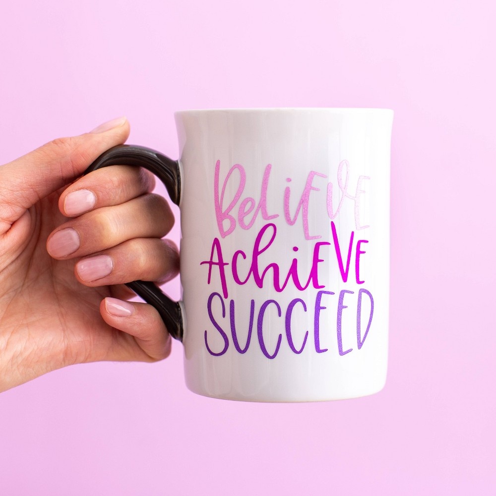 slide 3 of 3, Cricut 12"x48" Premium Vinyl Shimmer Permanent Glitter - Purple, 1 ct