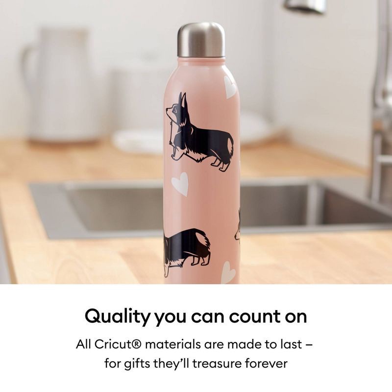 slide 7 of 9, Cricut 3' Smart Vinyl Permanent - Black, 1 ct