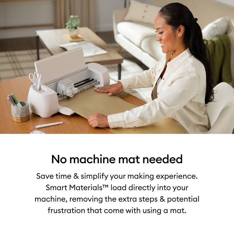 slide 3 of 9, Cricut 3' Smart Vinyl Permanent - Red: Glossy Craft Cutting Material, Compatible with Maker 3 & Explore 3, 1 ct