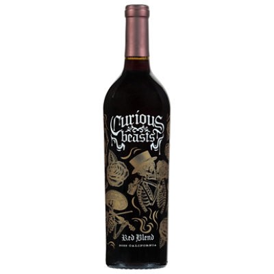 slide 1 of 1, Curious Beasts California Red Wine - 750 Ml, 
