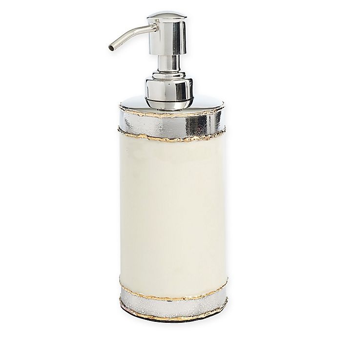 slide 1 of 1, Julia Knight Cascade Lotion Pump Dispenser - Cloud, 1 ct