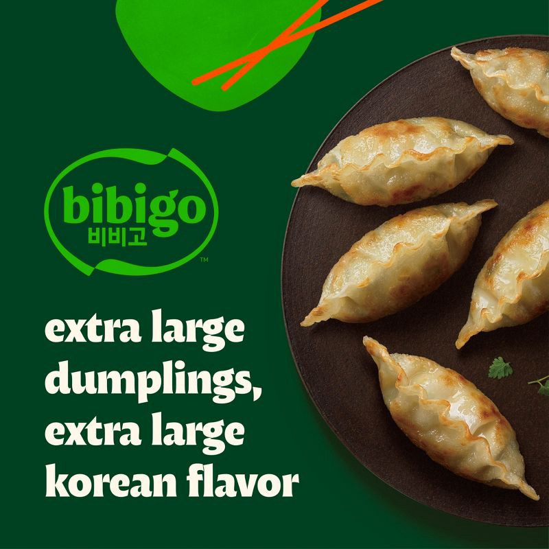 slide 6 of 7, Bibigo Frozen Mandu Pork & Vegetable Dumplings - 24oz, 24 oz