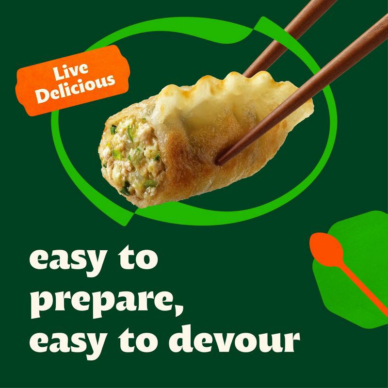 slide 7 of 7, Bibigo Frozen Mandu Pork & Vegetable Dumplings - 24oz, 24 oz