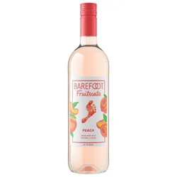 Barefoot Cellars Fruitscato Peach Moscato Sweet Wine - 750ml Bottle