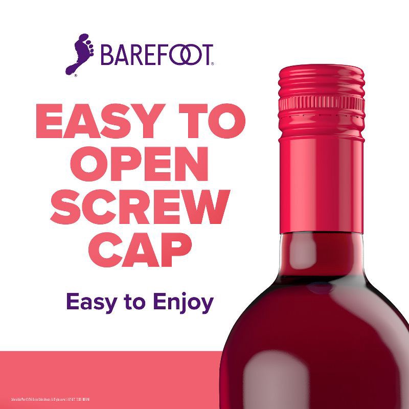 slide 5 of 6, Barefoot Cellars Fruitscato Watermelon Moscato Sweet Wine - 750ml Bottle, 750 ml