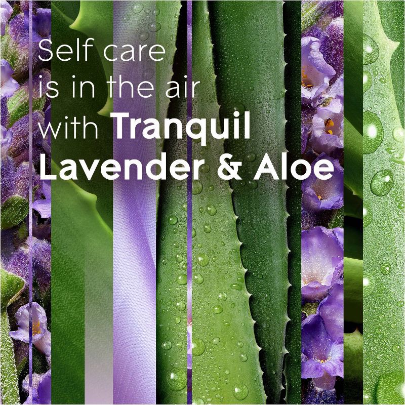 slide 5 of 16, Glade Air Freshener Plug Ins Scented Oil Diffuser Refills - Tranquil Lavender & Aloe Refill - 3.35 fl oz/5pk, 5 ct; 3.35 fl oz