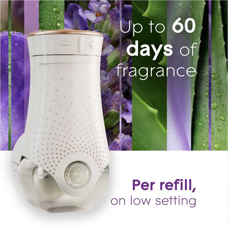 slide 10 of 16, Glade Air Freshener Plug Ins Scented Oil Diffuser Refills - Tranquil Lavender & Aloe Refill - 3.35 fl oz/5pk, 5 ct; 3.35 fl oz