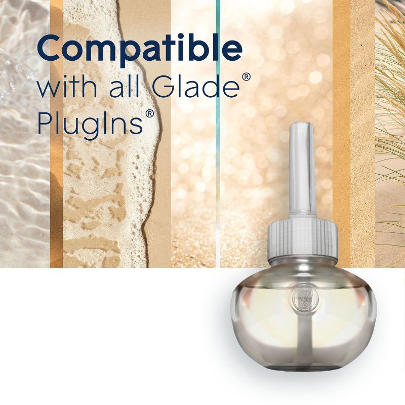 slide 12 of 16, Glade Air Freshener Plug Ins Scented Oil Diffuser Refills - Aqua Waves - 3.35 fl oz/5pk, 5 ct; 3.35 fl oz