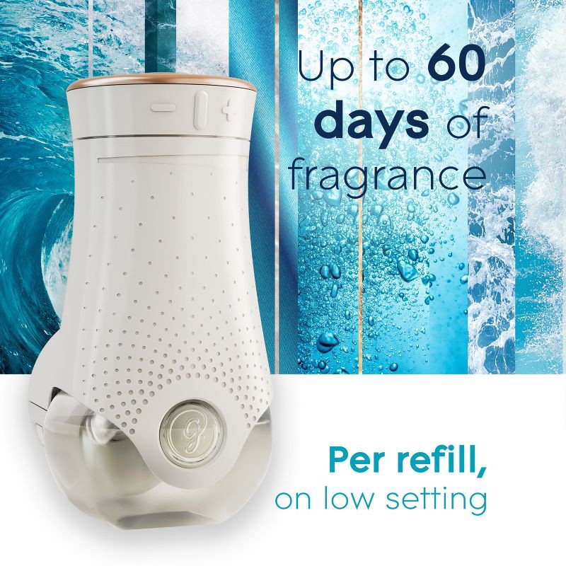 slide 11 of 16, Glade Air Freshener Plug Ins Scented Oil Diffuser Refills - Aqua Waves - 3.35 fl oz/5pk, 5 ct; 3.35 fl oz