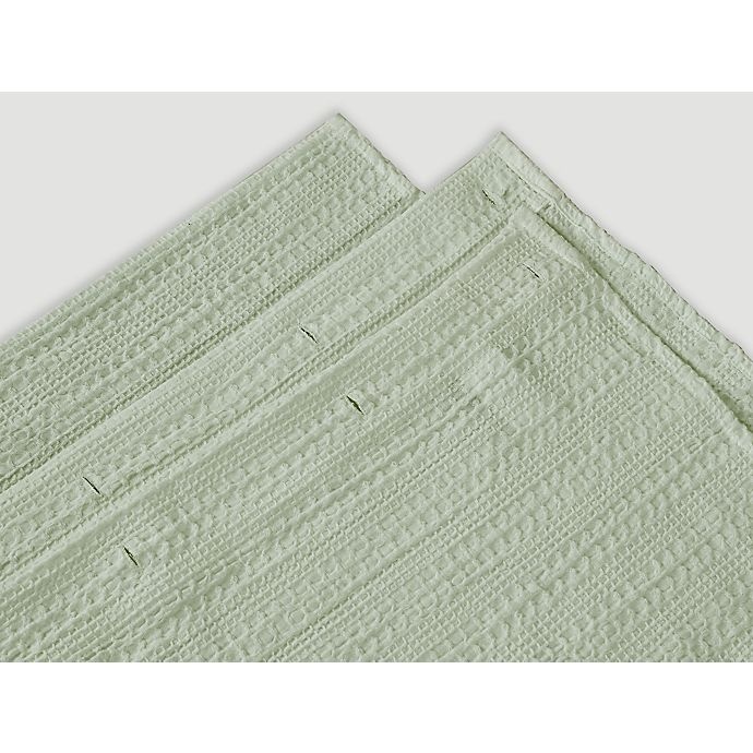 slide 5 of 6, Wamsutta Cotton Shower Curtain - Sage, 72 in x 72 in