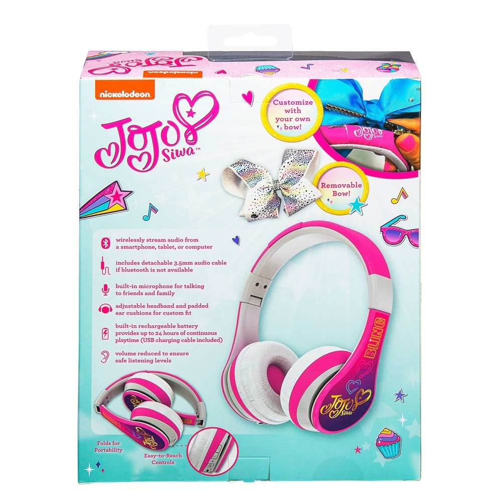 Nickelodeon JoJo Siwa Kids Bluetooth Headphones 1 ct Shipt