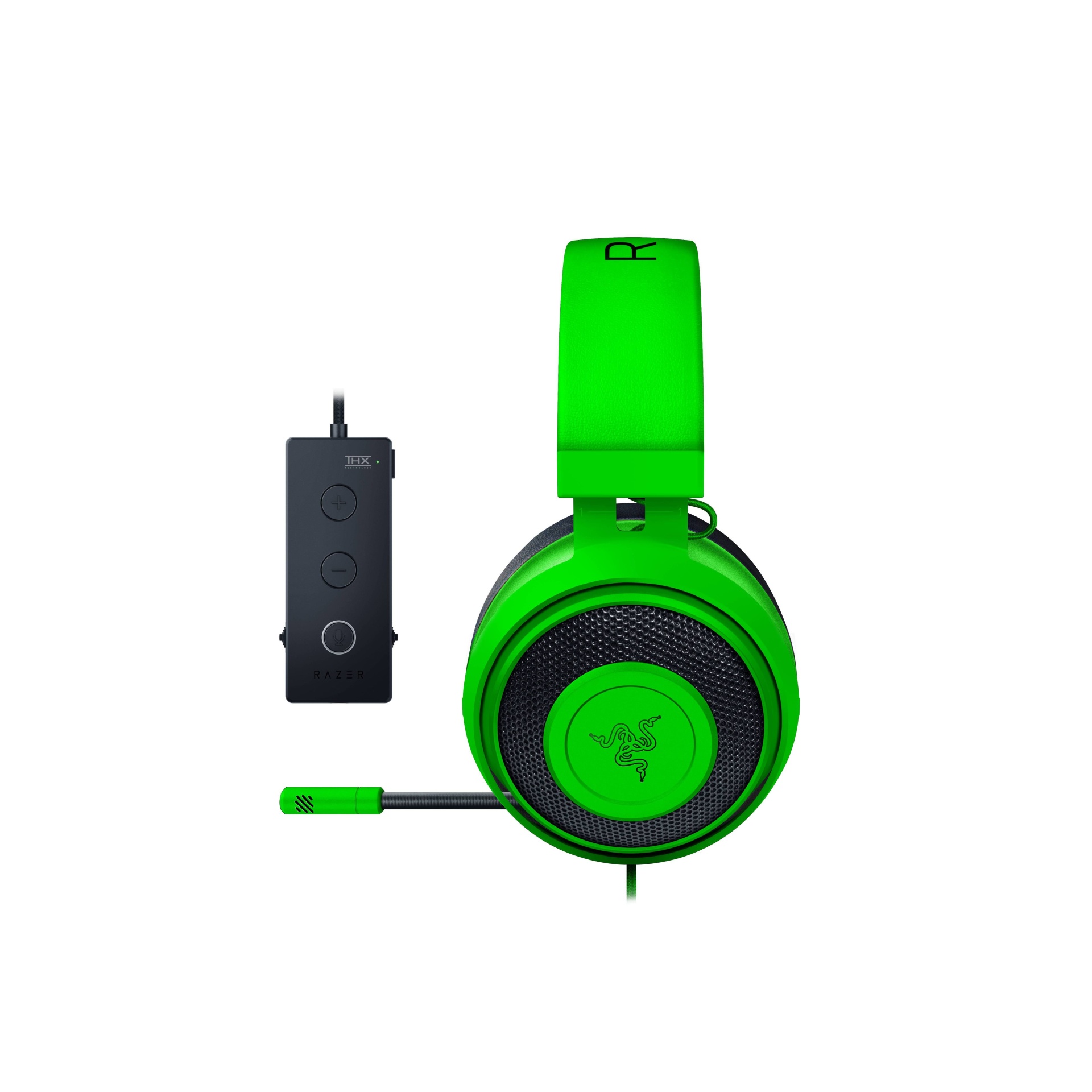slide 1 of 8, Razer Kraken TE Wired Gaming Headset - Green, 1 ct