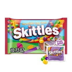 Skittles Original Fun Size Impossible Egg Hunt Easter Candy Bag - 10.72 oz
