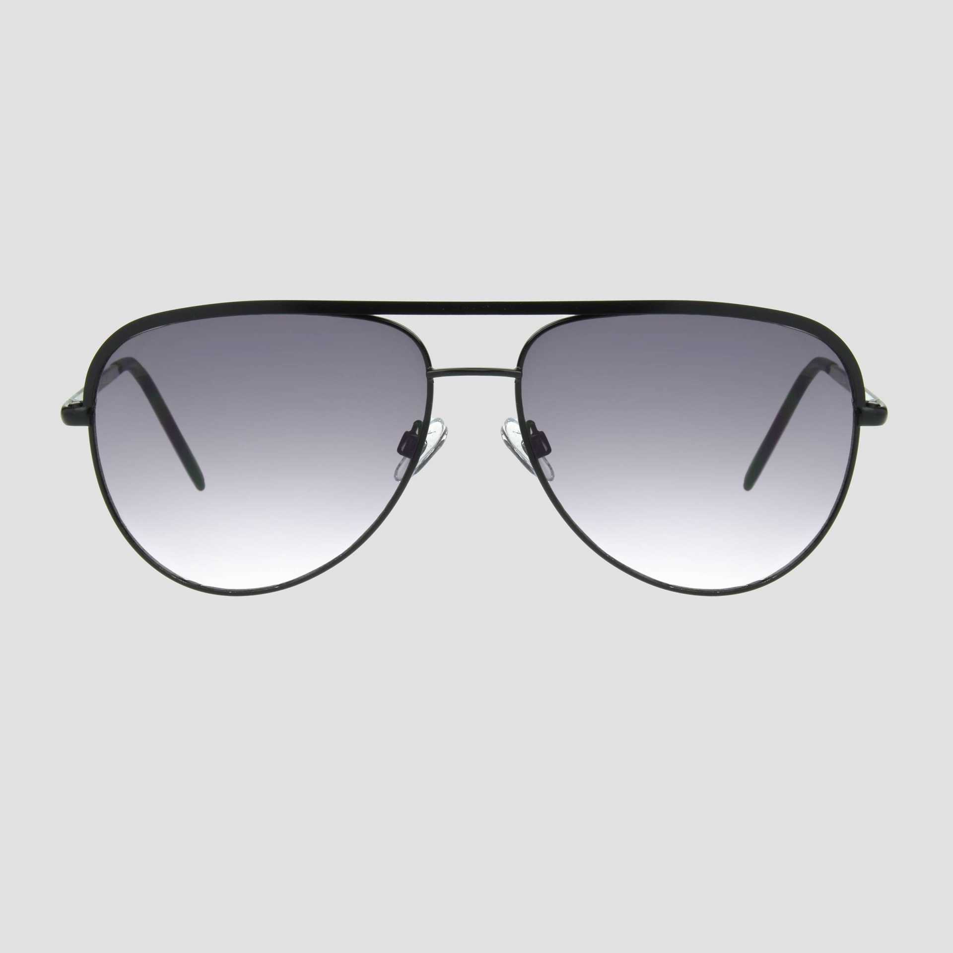 slide 1 of 2, Men's Oversized Aviator Sunglasses with Gradient Lenses - Original Use Black, 1 ct