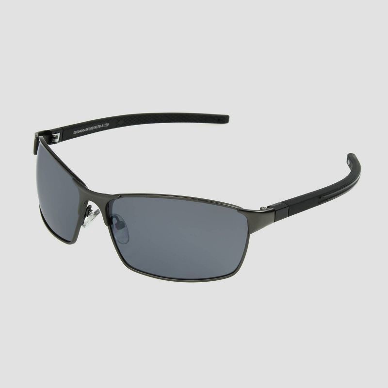 slide 2 of 2, Men's Rectangle Sunglasses - All in Motion Gray, 1 ct