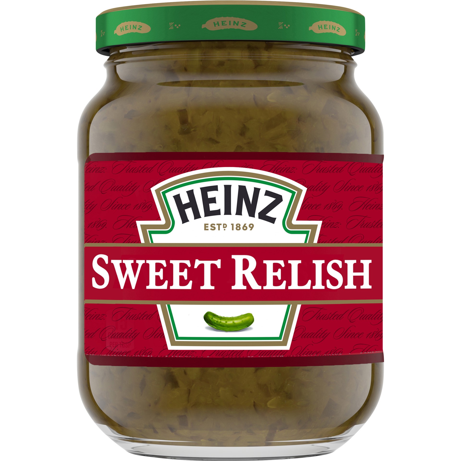 slide 1 of 5, Heinz Sweet Relish, 10 fl oz Jar, 10 fl oz