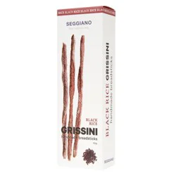 Seggiano Black Rice Grissini