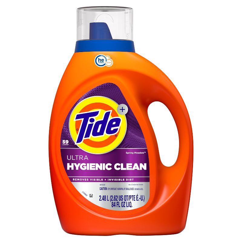 slide 5 of 12, Tide Spring Meadow Hygienic Clean High Efficiency Heavy Duty Laundry Detergent Liquid Soap - 84 fl oz, 84 fl oz