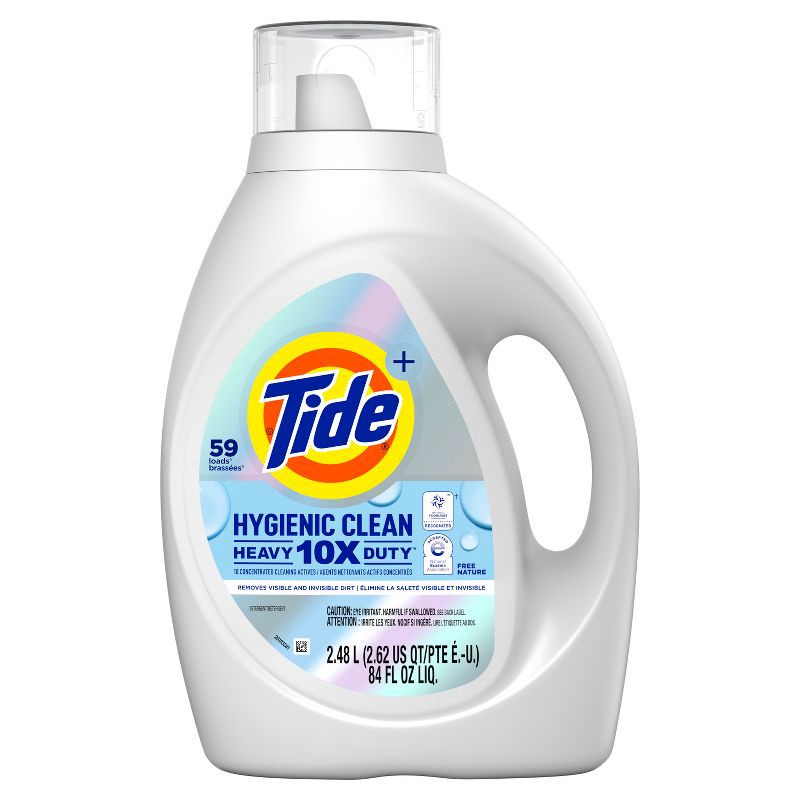 slide 3 of 11, Tide Free & Gentle High Efficiency Hygienic Clean Heavy Duty Laundry Detergent Liquid Soap - 84 fl oz, 84 fl oz