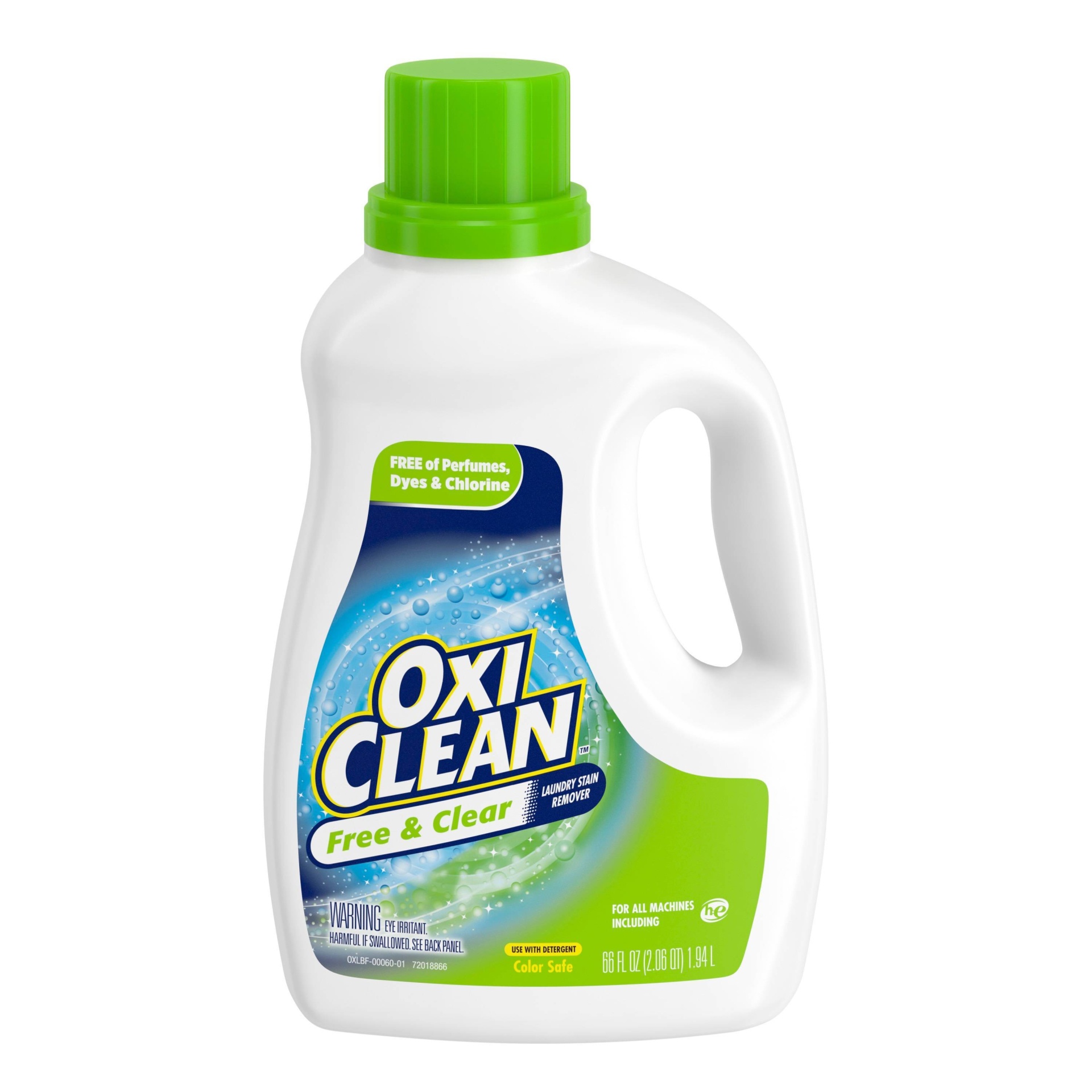 slide 1 of 5, OxiClean Free & Clear Liquid Laundry Additive, 66 fl oz